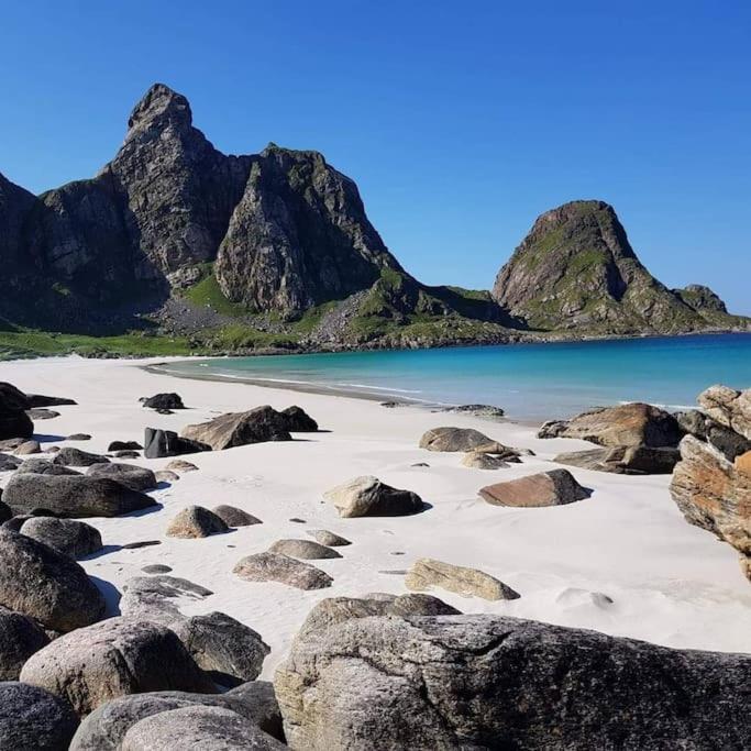 Апартаменты Fjosen - Bleik Beach Экстерьер фото